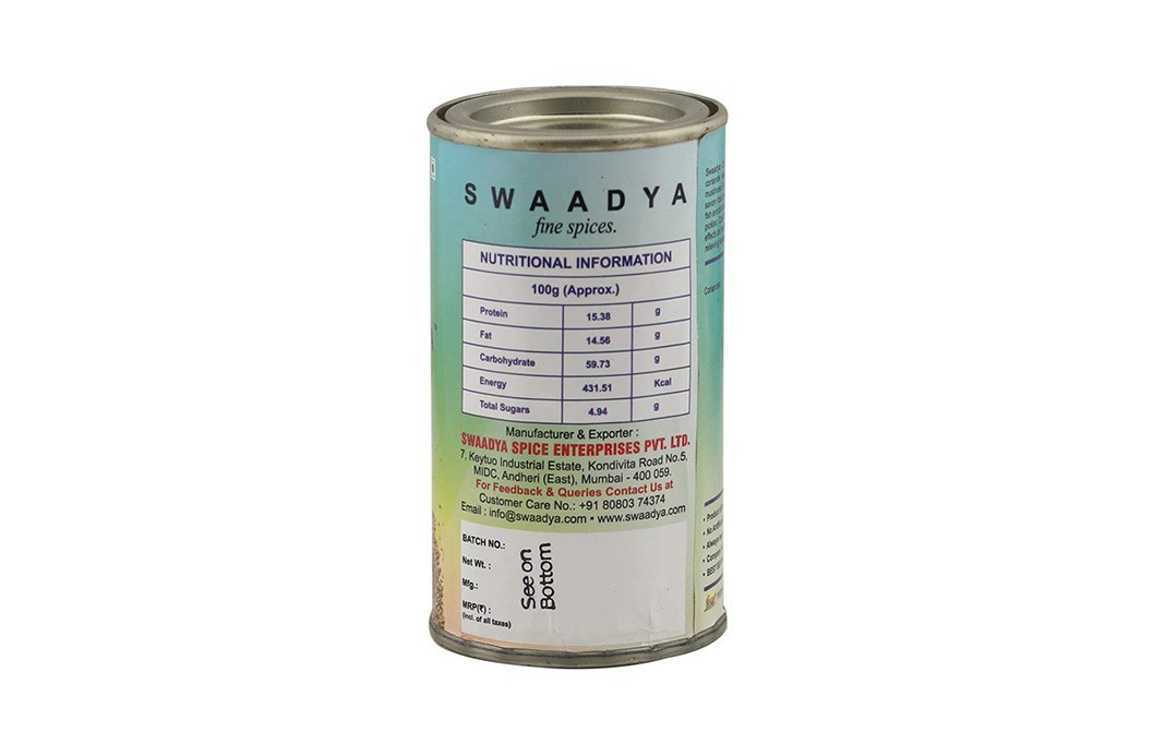 Swaadya Coriander Powder    Tin  77.1 grams